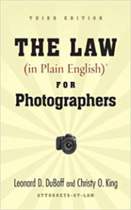Cover of The Law (In Plain English) for Photographers